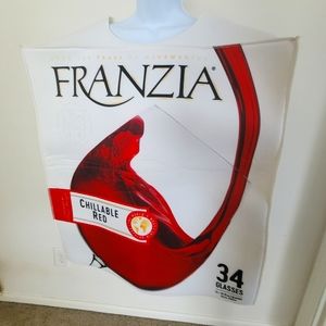 Adult Franzia Box Of Wine Costume, Unisex One Size, Chillable Red